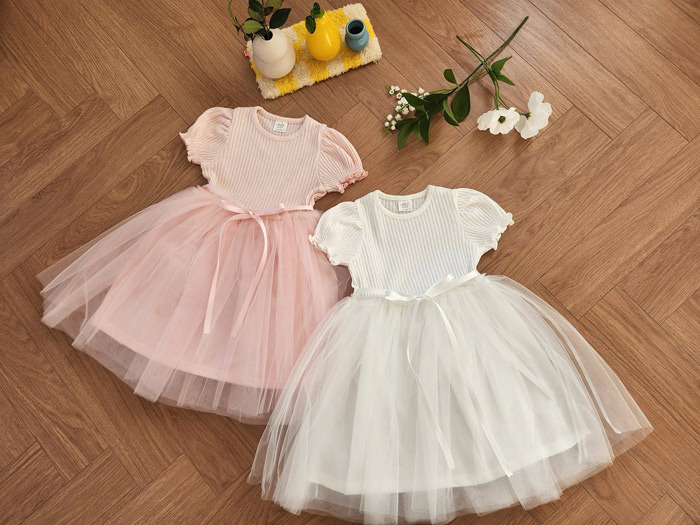 正韓夏JAZZ 木耳綁帶紗裙