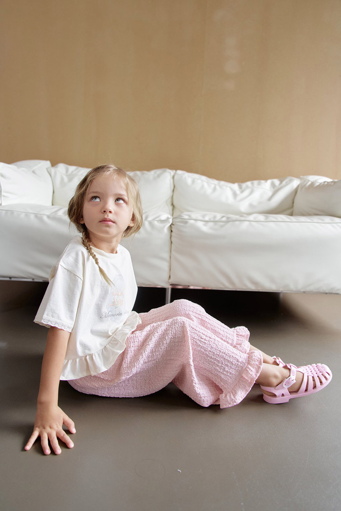 正韓夏momoann 蕾絲蝴蝶結上衣