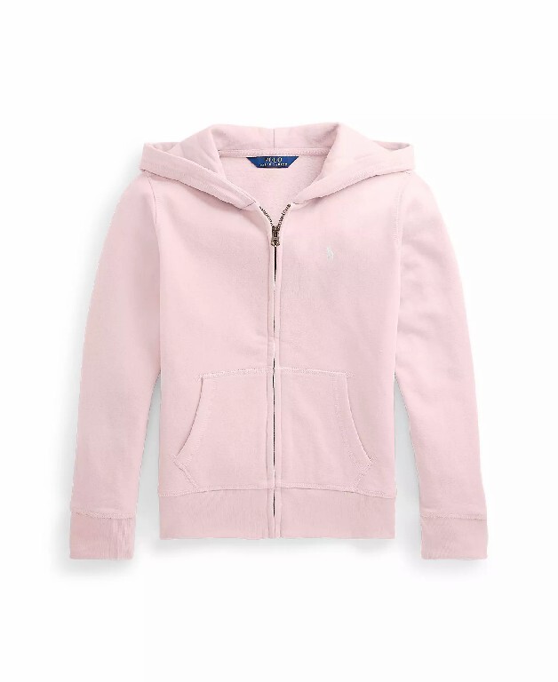 【預購】 Polo Ralph Lauren H032509 女童抓毛連帽拉鏈外套