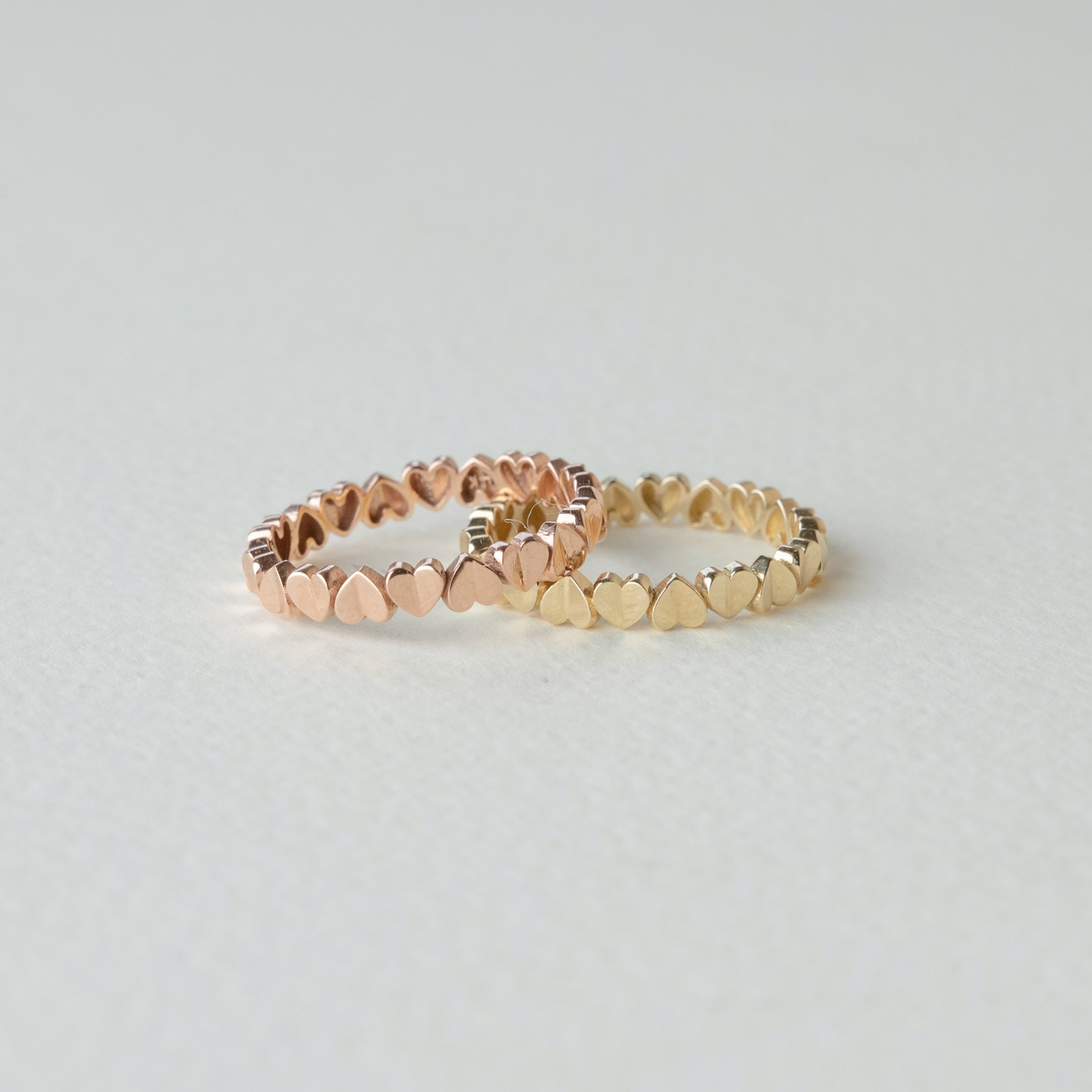 14K摺紙愛心戒指