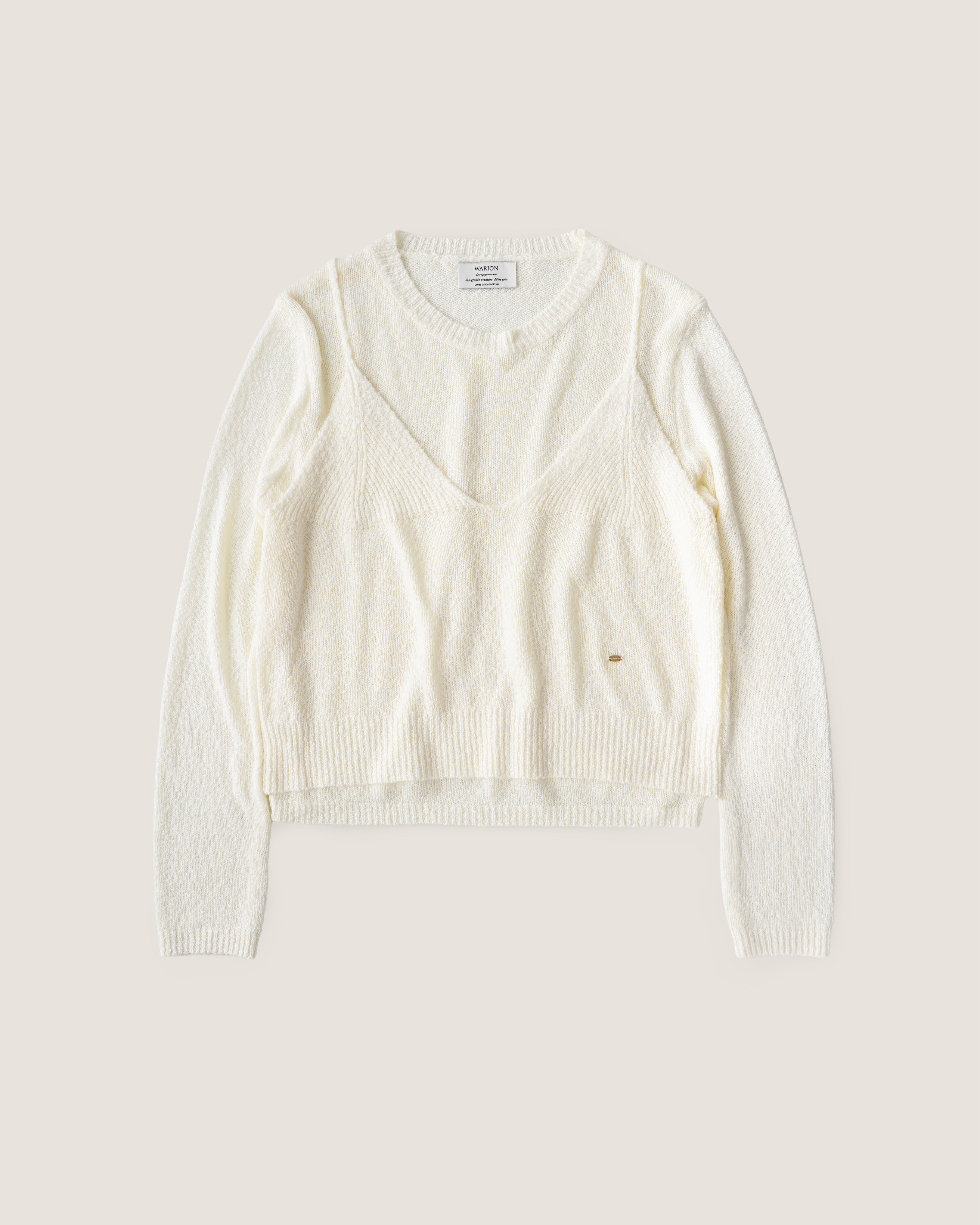 Vivi Knit Set - Cream