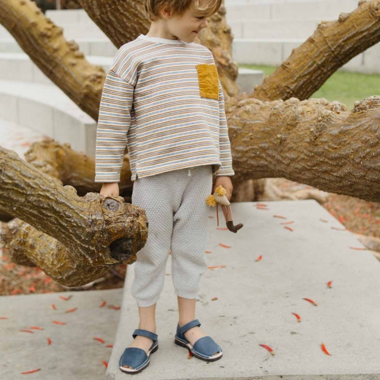 (預購)Pons Avarcas 手工皮革涼鞋 Frailera Style - Blue