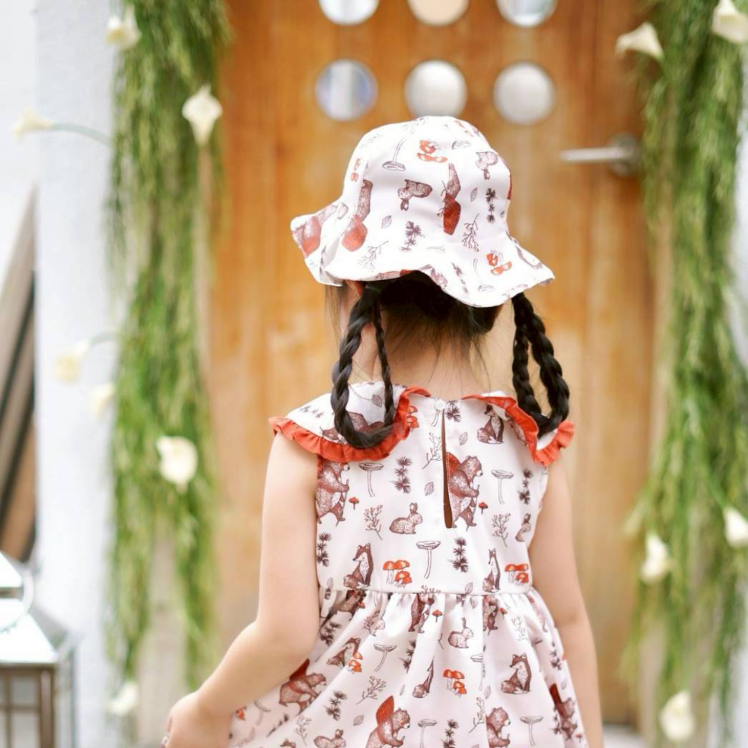 泰國 森林小熊漁夫帽