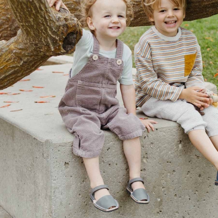 (預購)Pons Avarcas 手工皮革涼鞋 Frailera Style - Gray