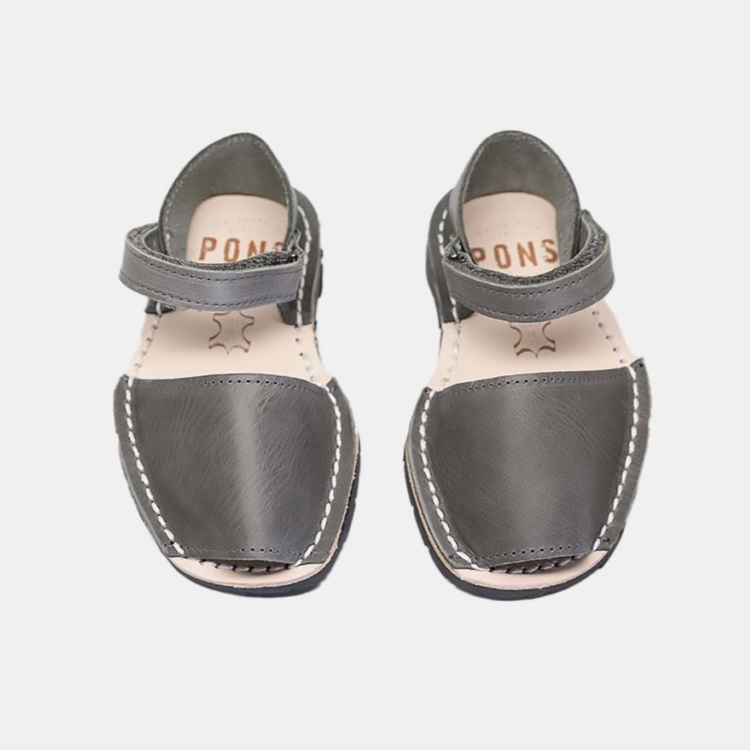 (預購)Pons Avarcas 手工皮革涼鞋 Frailera Style - Gray