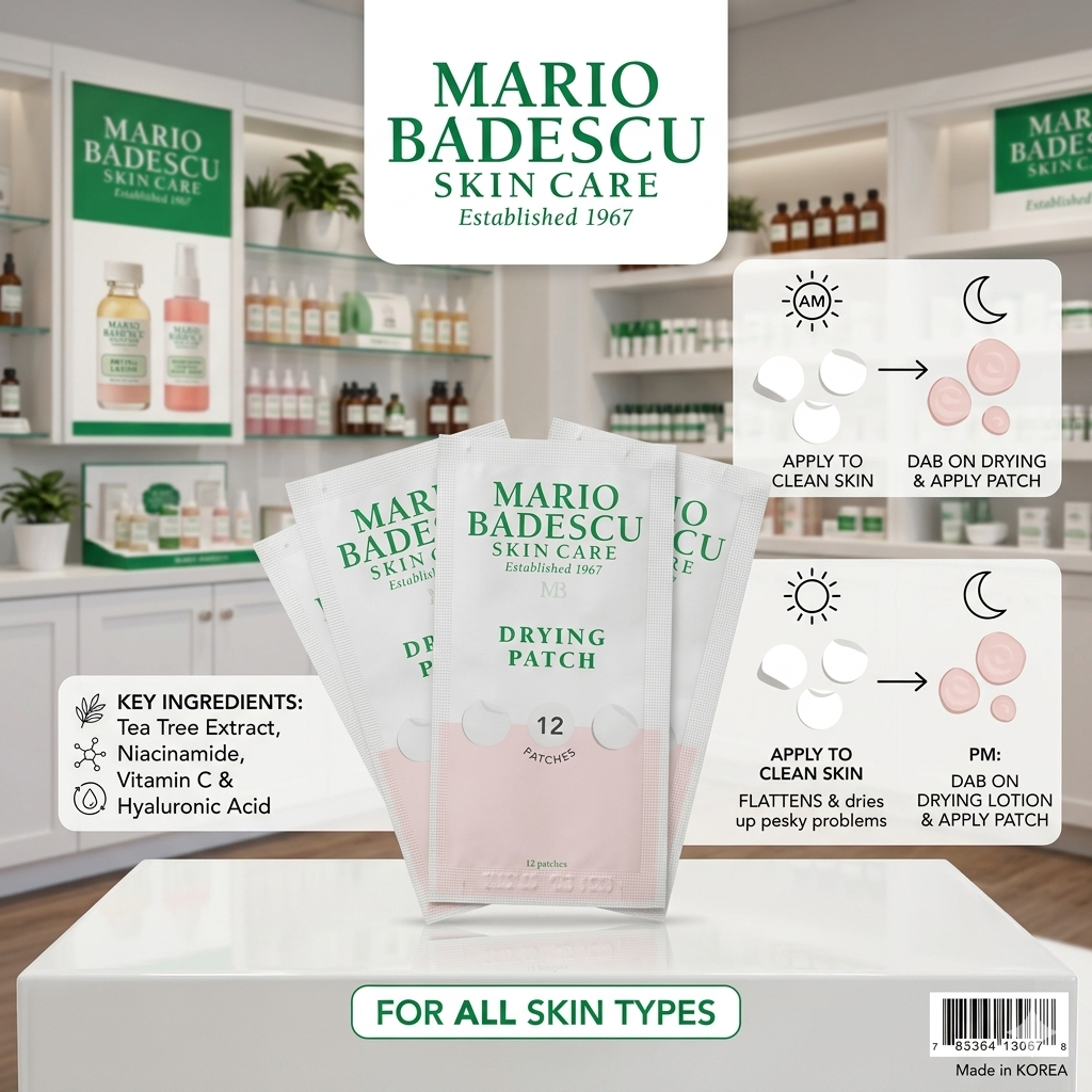 【預購】 MARIO BADESCU H032550  痘痘隱形乾燥貼（36片裝）