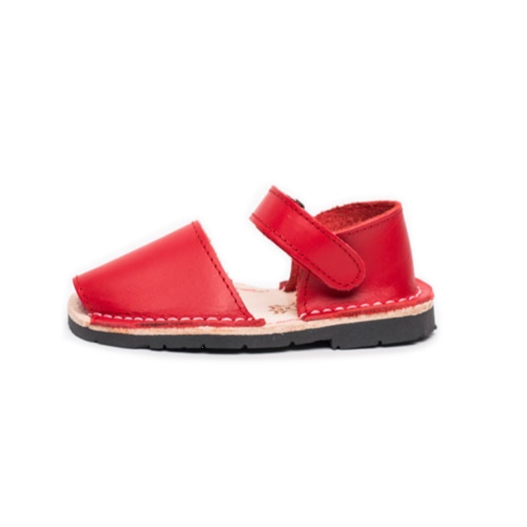 (預購)Pons Avarcas 手工皮革涼鞋 Frailera Style - Red