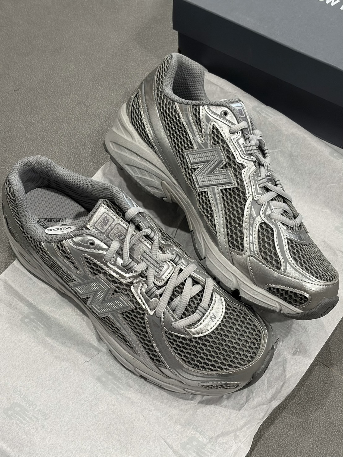 <零碼NB出清來拉❗> NEW BALANCE 740 復古灰銀 大童