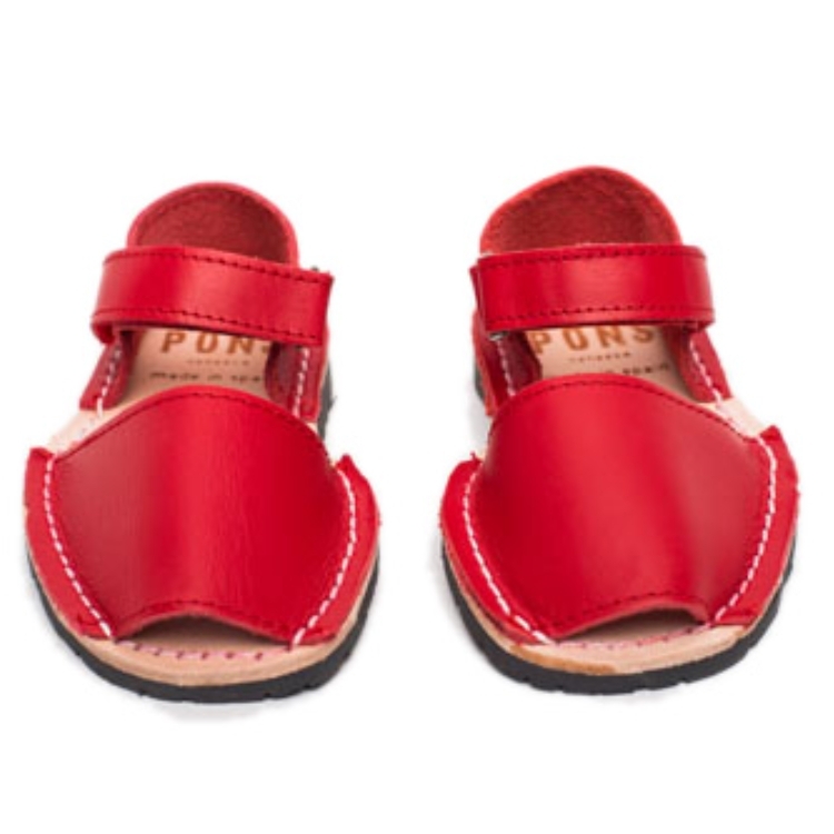 (預購)Pons Avarcas 手工皮革涼鞋 Frailera Style - Red