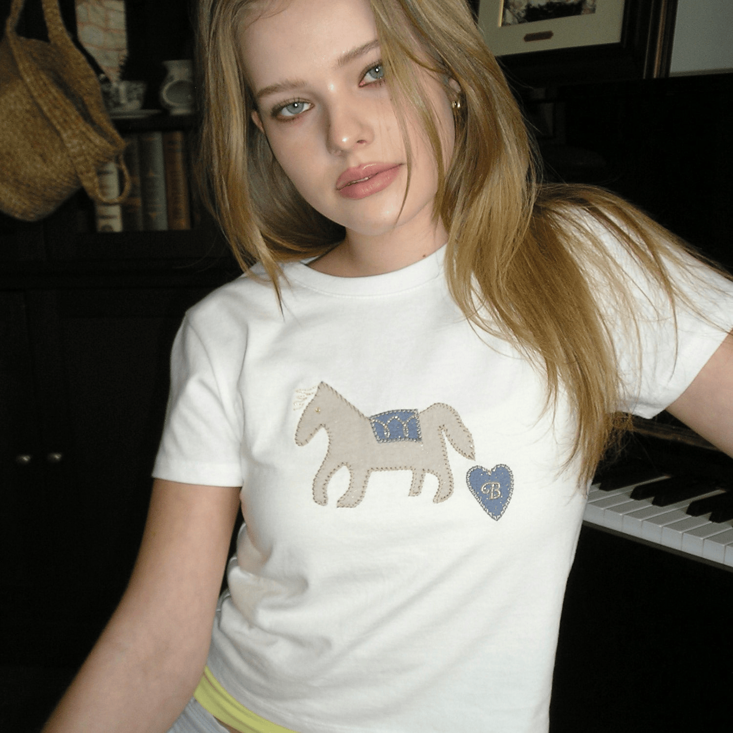 BITTER CELLS｜Pony Collage Tee [3 colors]