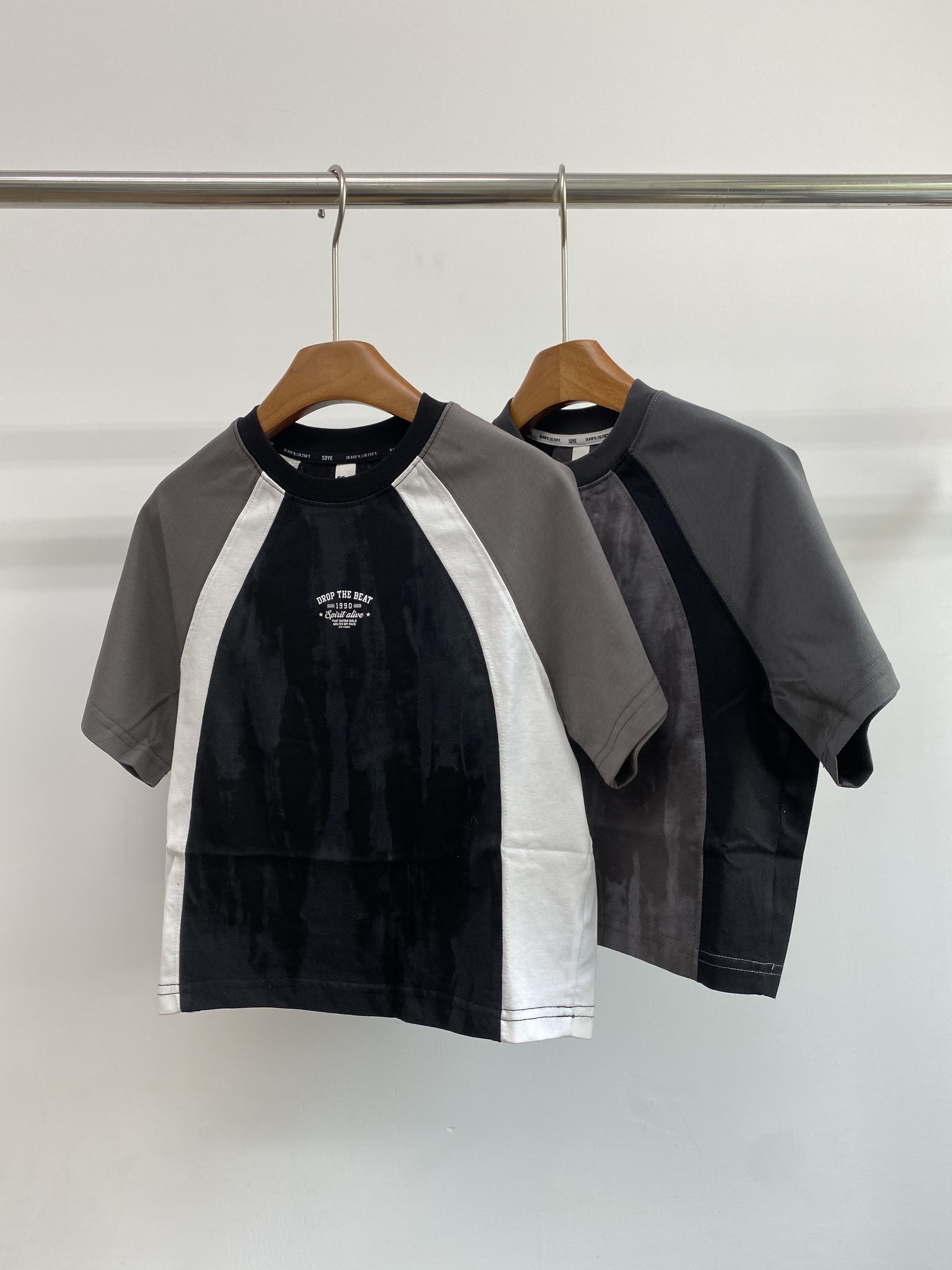 A04622設計師品牌重工藝分割上衣