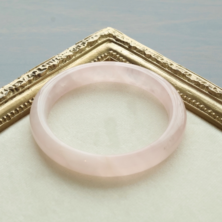 圈口58 三件套鐲組】小彩虹閃片粉晶