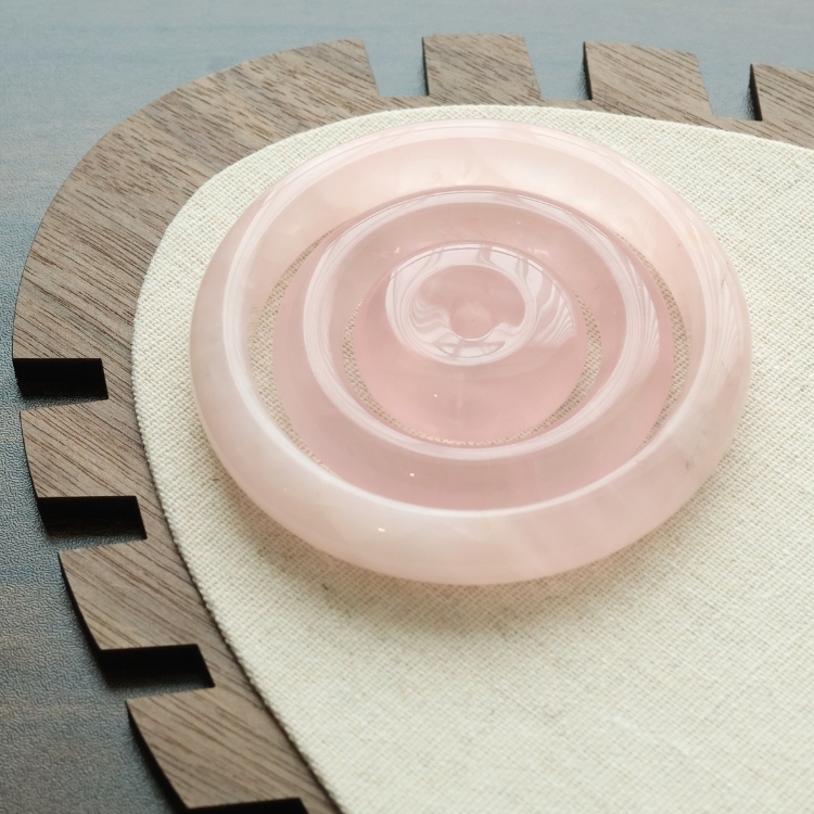 圈口58 三件套鐲組】小彩虹閃片粉晶