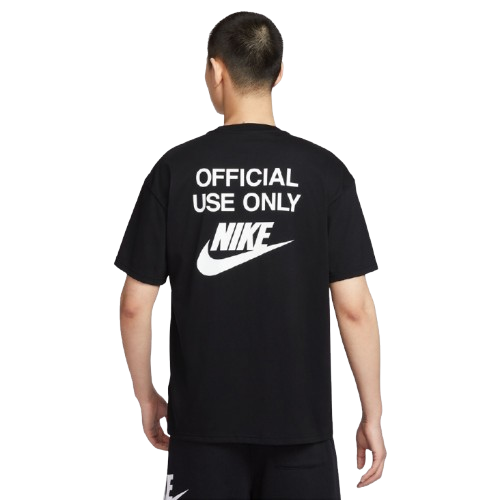 Nike Tee M90 OC Remix 大Logo 落間寬鬆短袖 黑 HJ0775-010