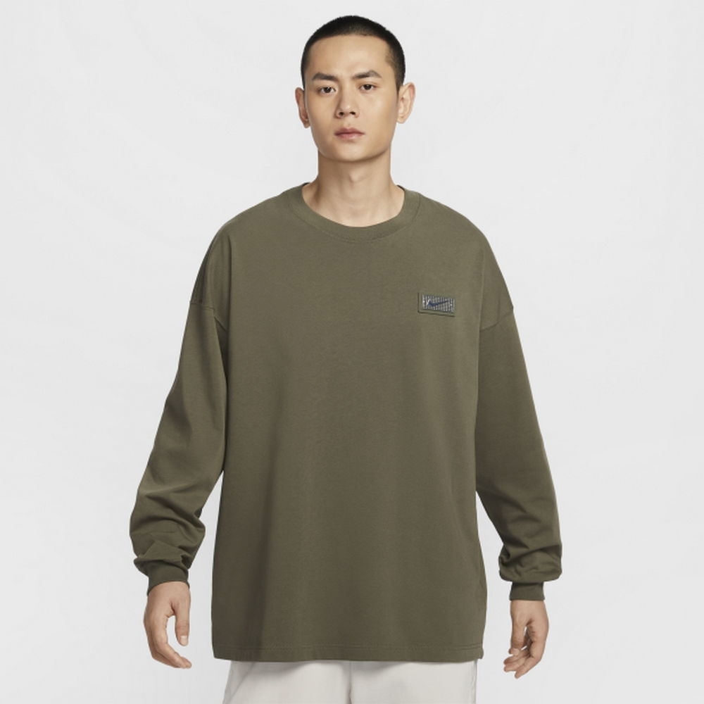 NIKE DEVIN BOOKER KNITTED T-shirt 墨綠 大學踢 HJ3345-222