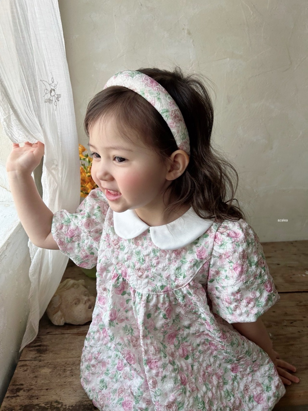 正韓夏azalea 好美花朵髮箍