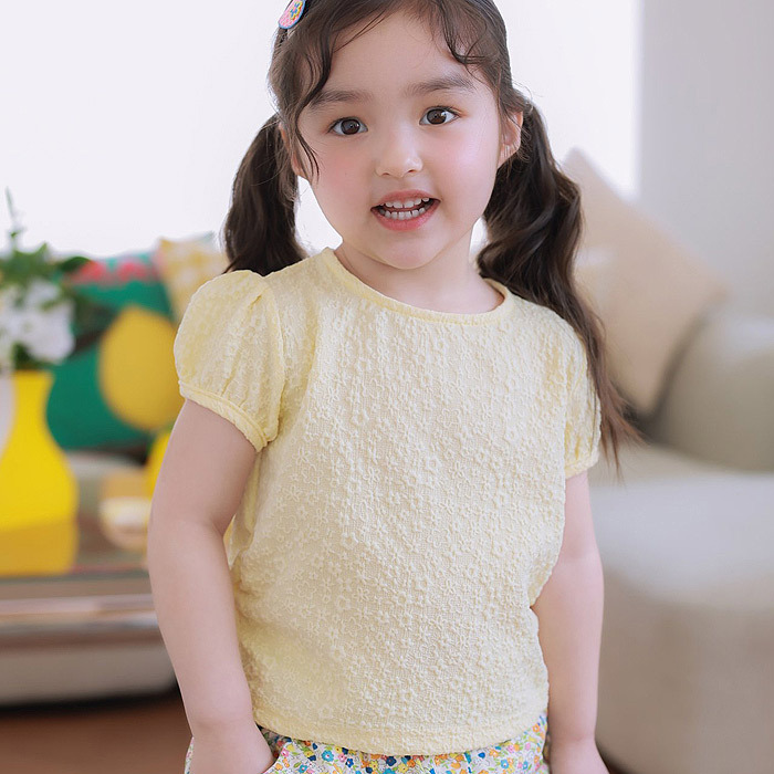 正韓夏JAZZ 兩色小花花上衣