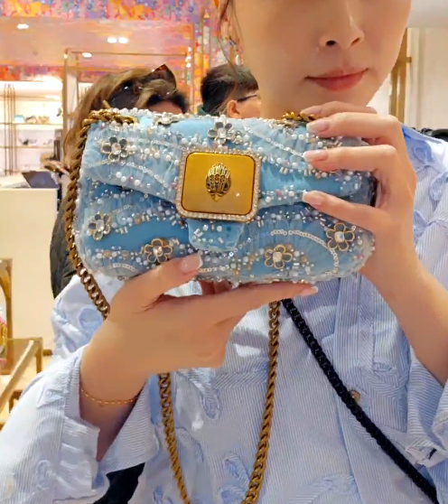 英國代購 (獨立訂單)--KG Kurt Geiger 超靚花花袋