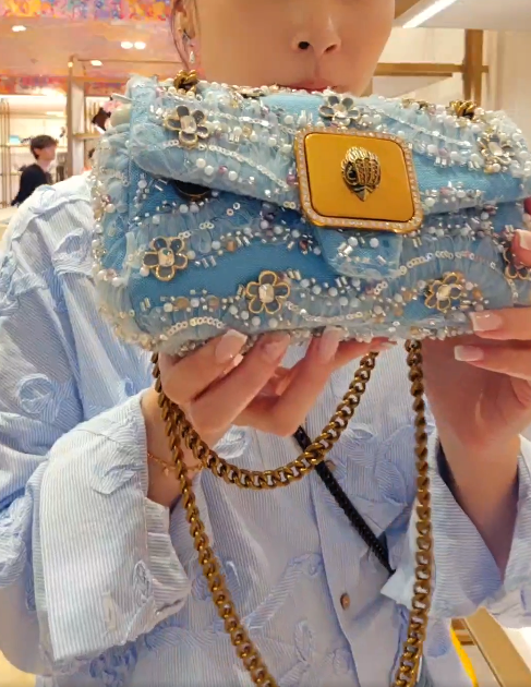 英國代購 (獨立訂單)--KG Kurt Geiger 超靚花花袋