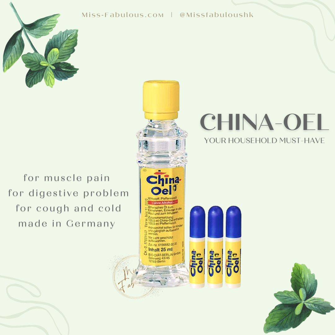 China-Oel Peppermint Oil – Your Household Must-Have for muscle pain, digestive problems, cough and cold. Made in Germany. Multipurpose natural remedy.
