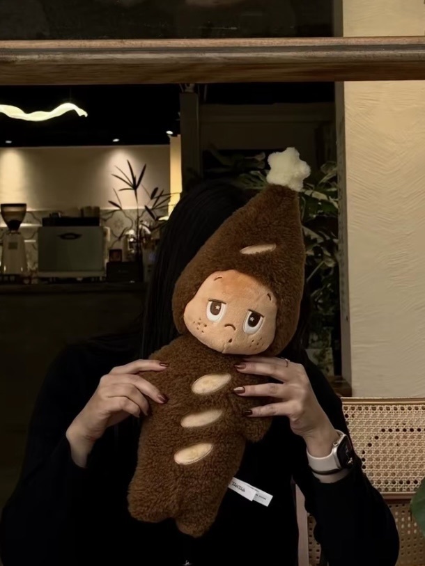 <陪睡好夥伴🌟>泡泡瑪特 POP MART 星星人 美味時刻系列 毛絨法棍抱枕