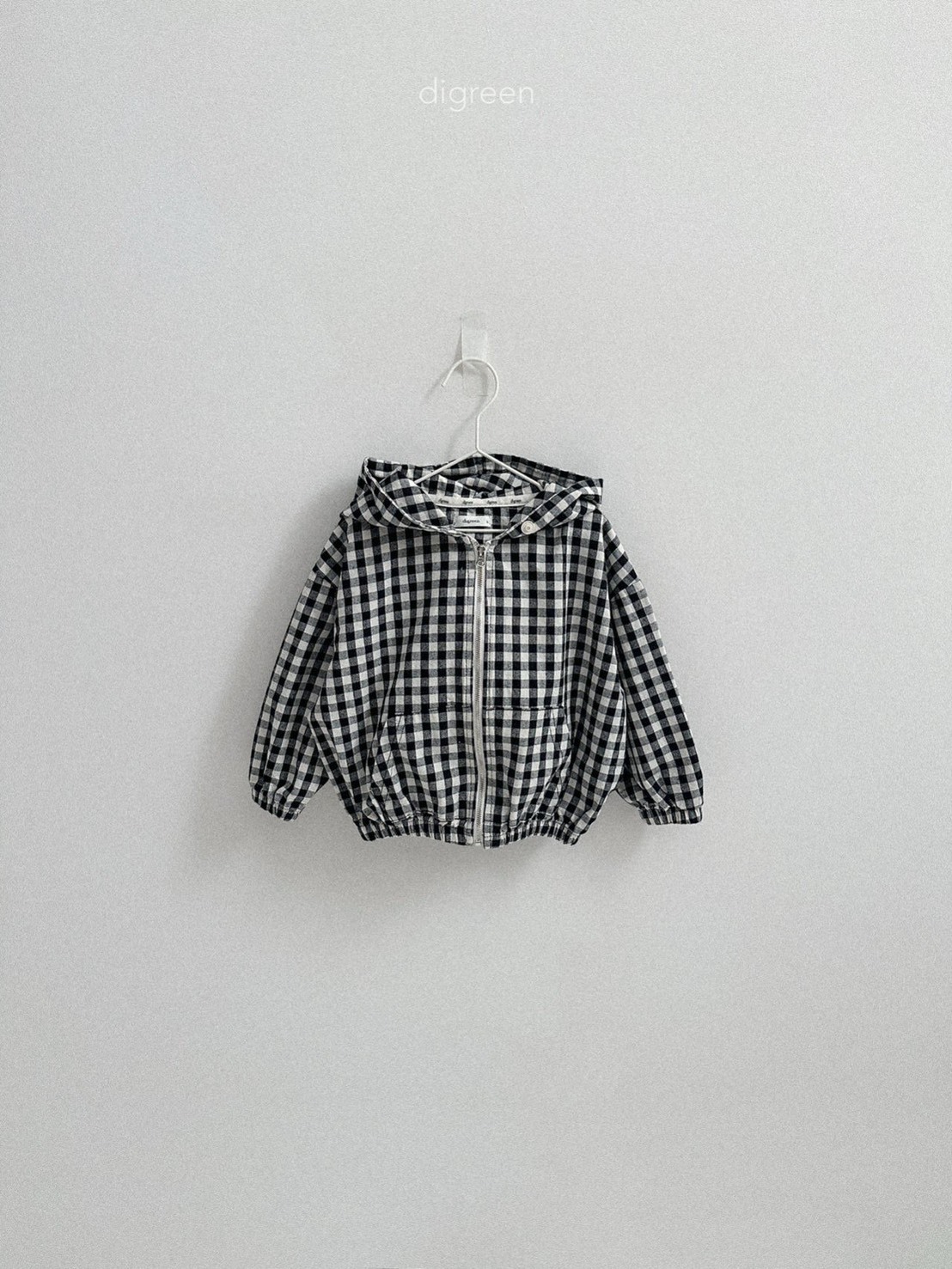 格子小旅行連帽夾克