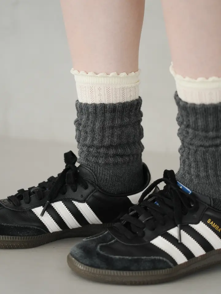 [連線優惠] 靴下屋 中性風格棉混短襪