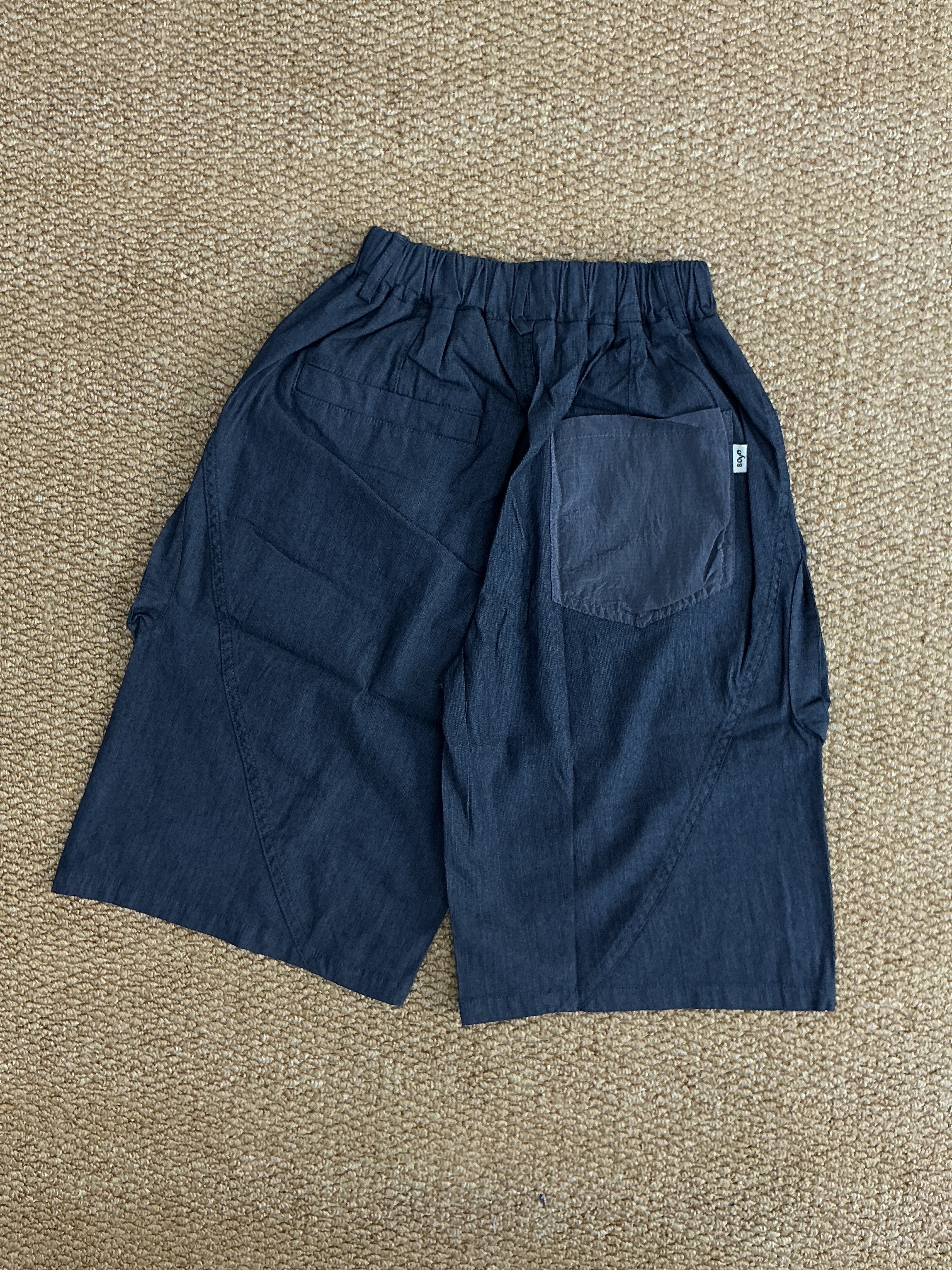 A04651設計師品牌工裝褲