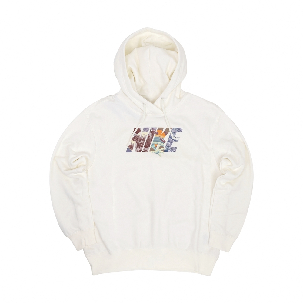 NIKE 帽T NSW CNY 白色 龍年 連帽 長袖 上衣 女 HF1128-100