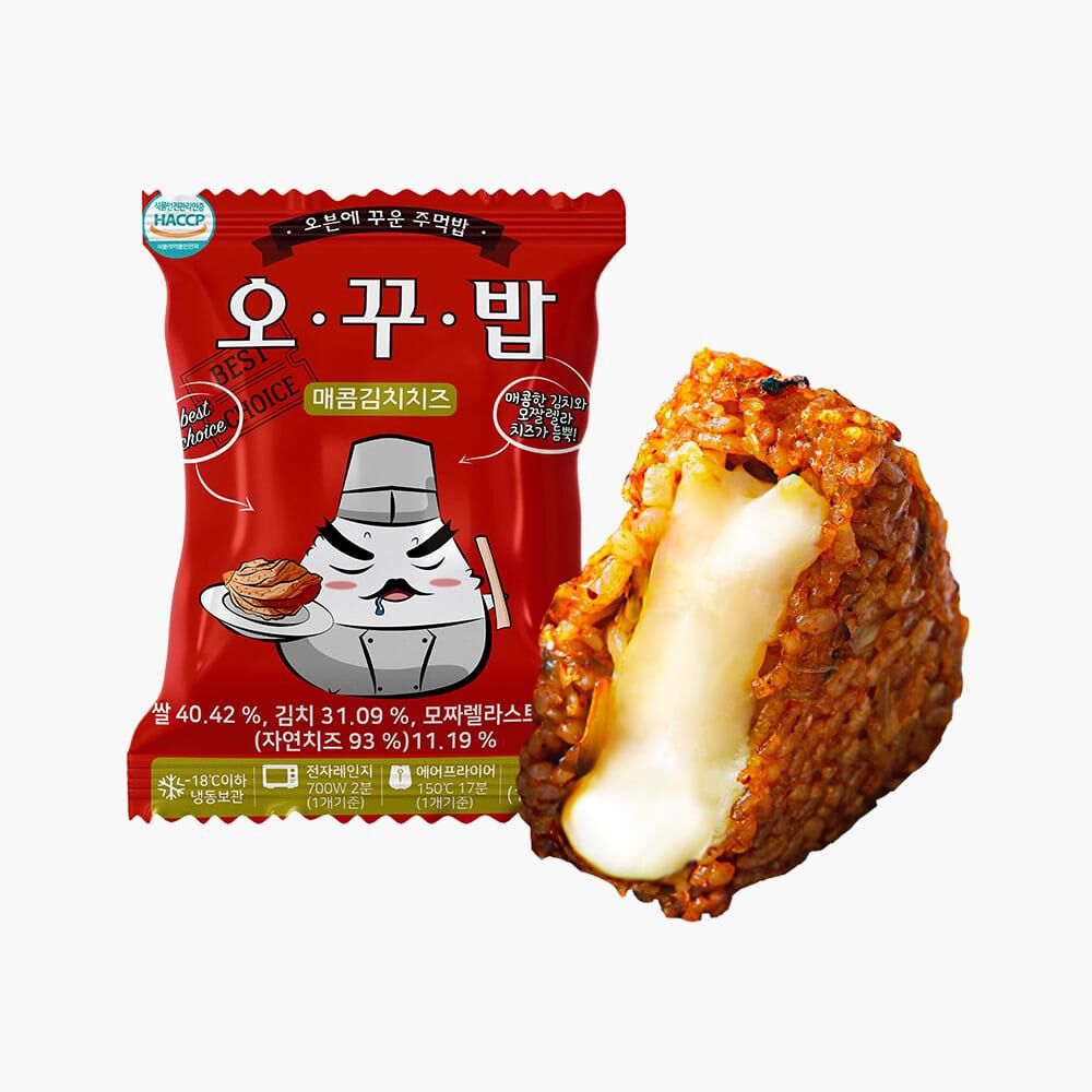 辣泡菜芝心叮叮飯團100g($98/任選5件) *折實滿$899包順豐冷運，不足$899運費$69*263live