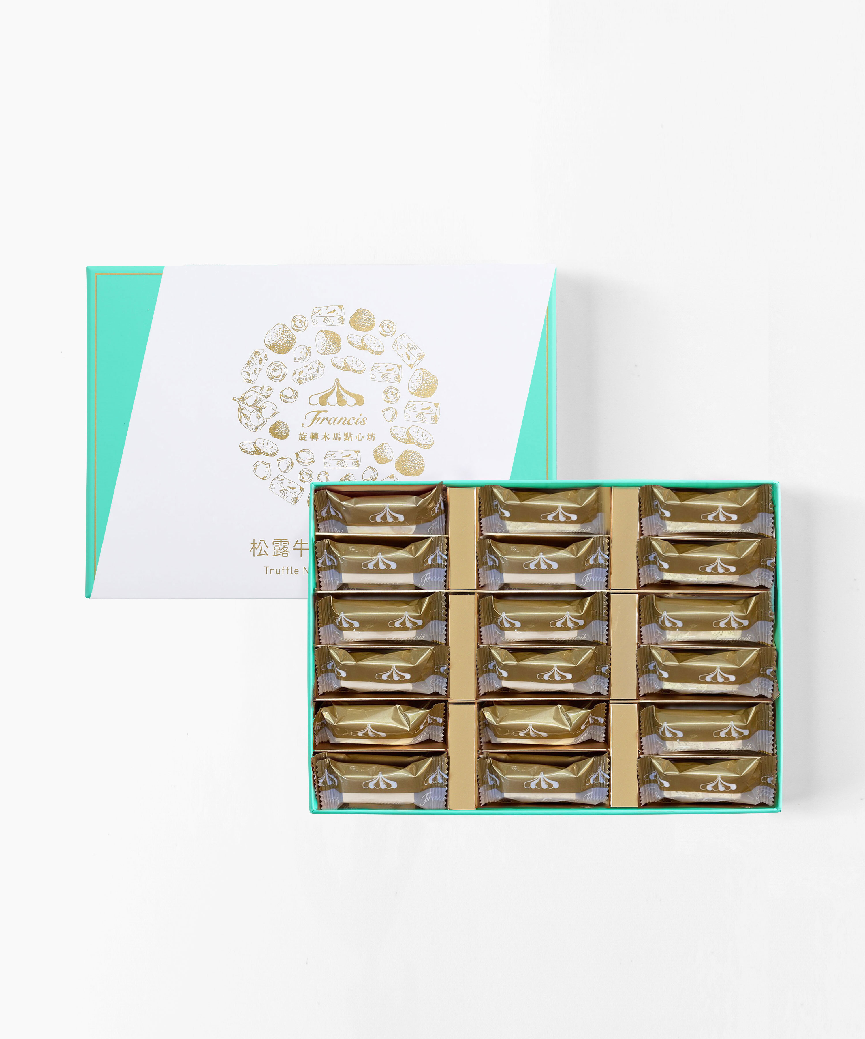 松露牛軋糖36入禮盒【Francis旋轉木馬】
