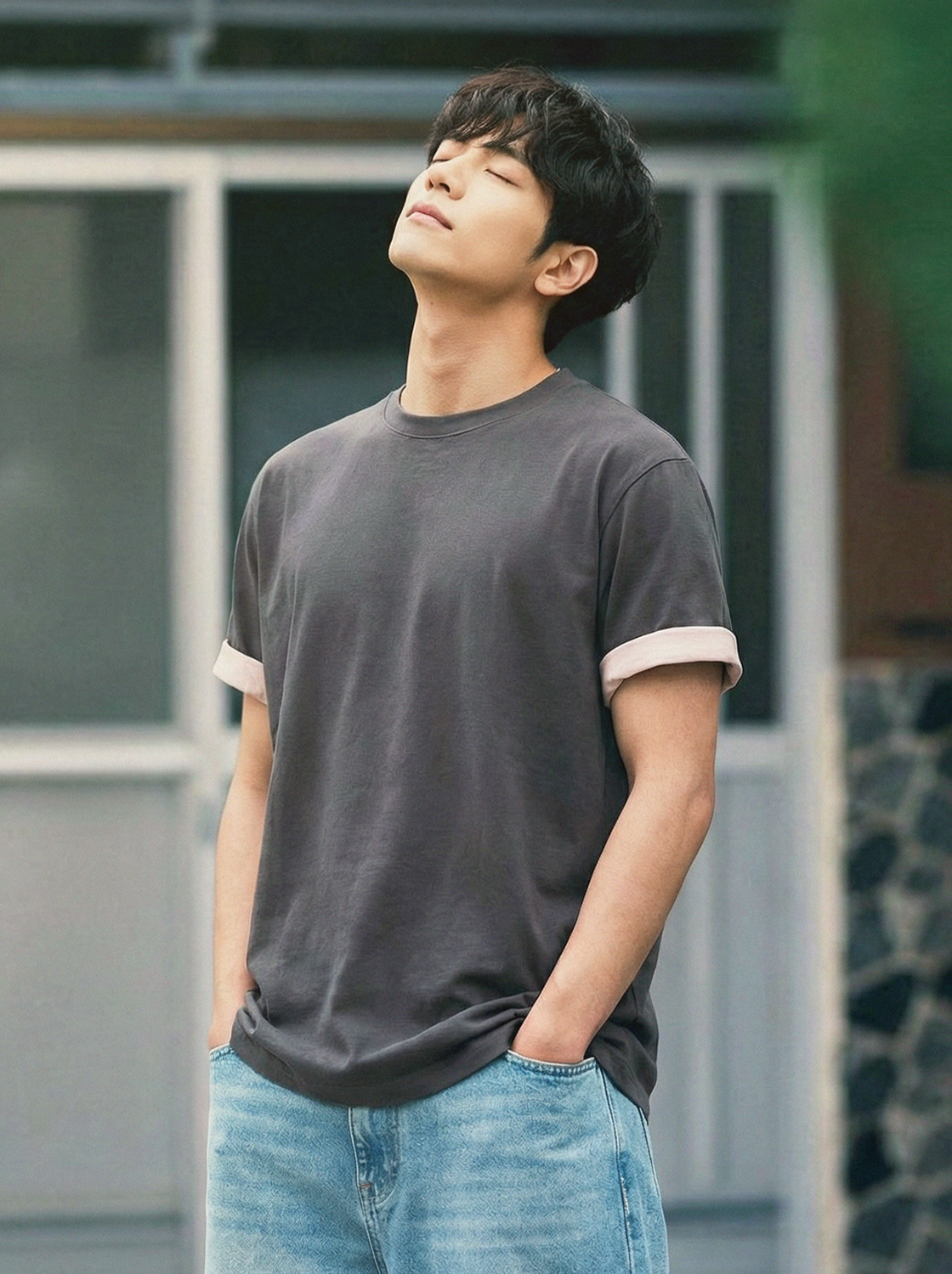 【任2件折99】【期間限定】沁涼科技棉寬鬆型短TEE【有加大尺碼】