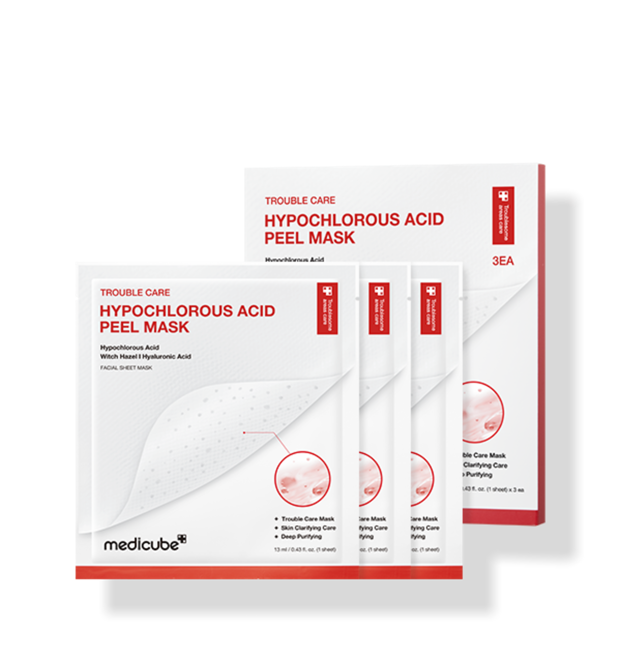 Medicube 次氯酸淨化撕拉面膜