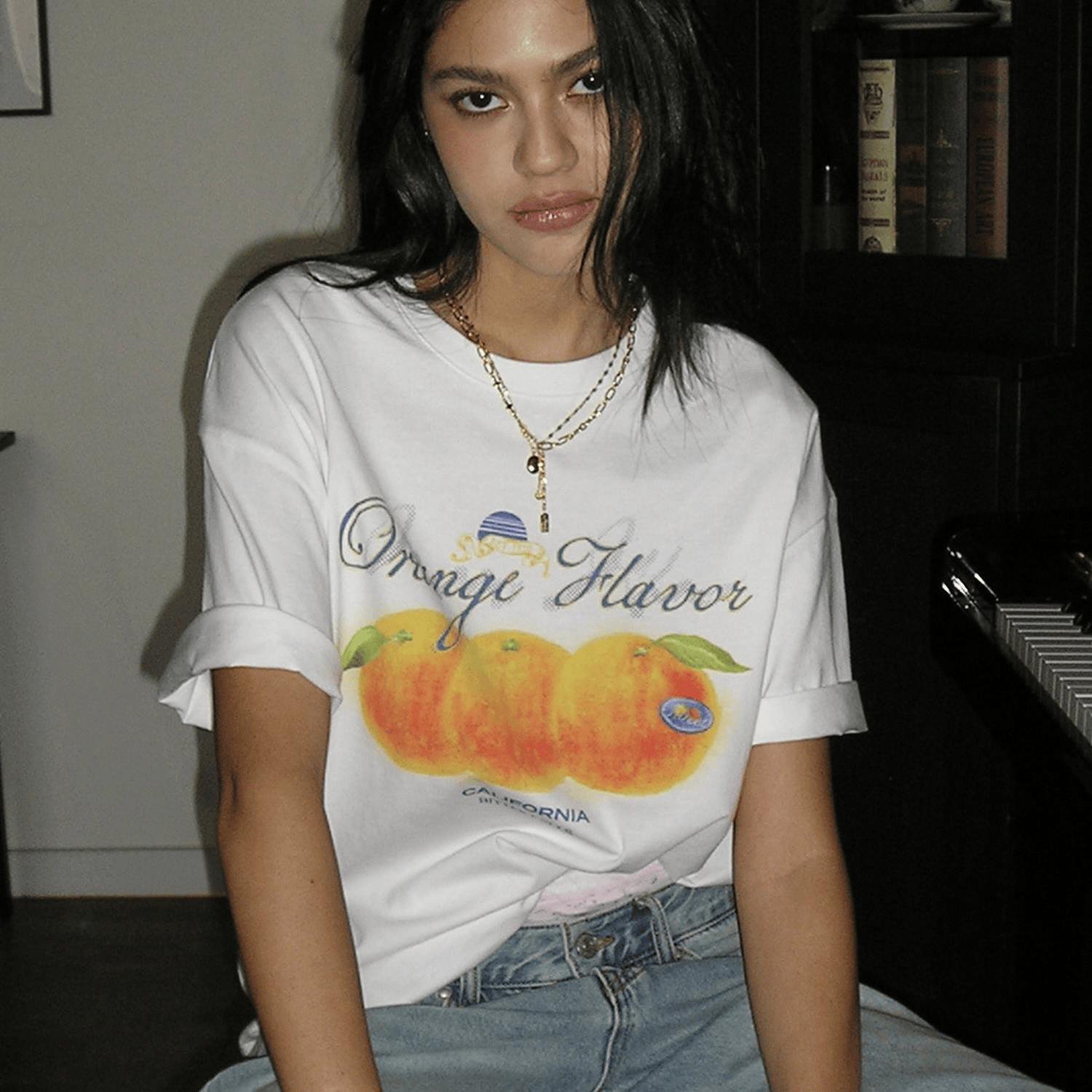 [✨連線熱賣款✨]BITTER CELLS｜Sunset Orange Tee [3 colors]