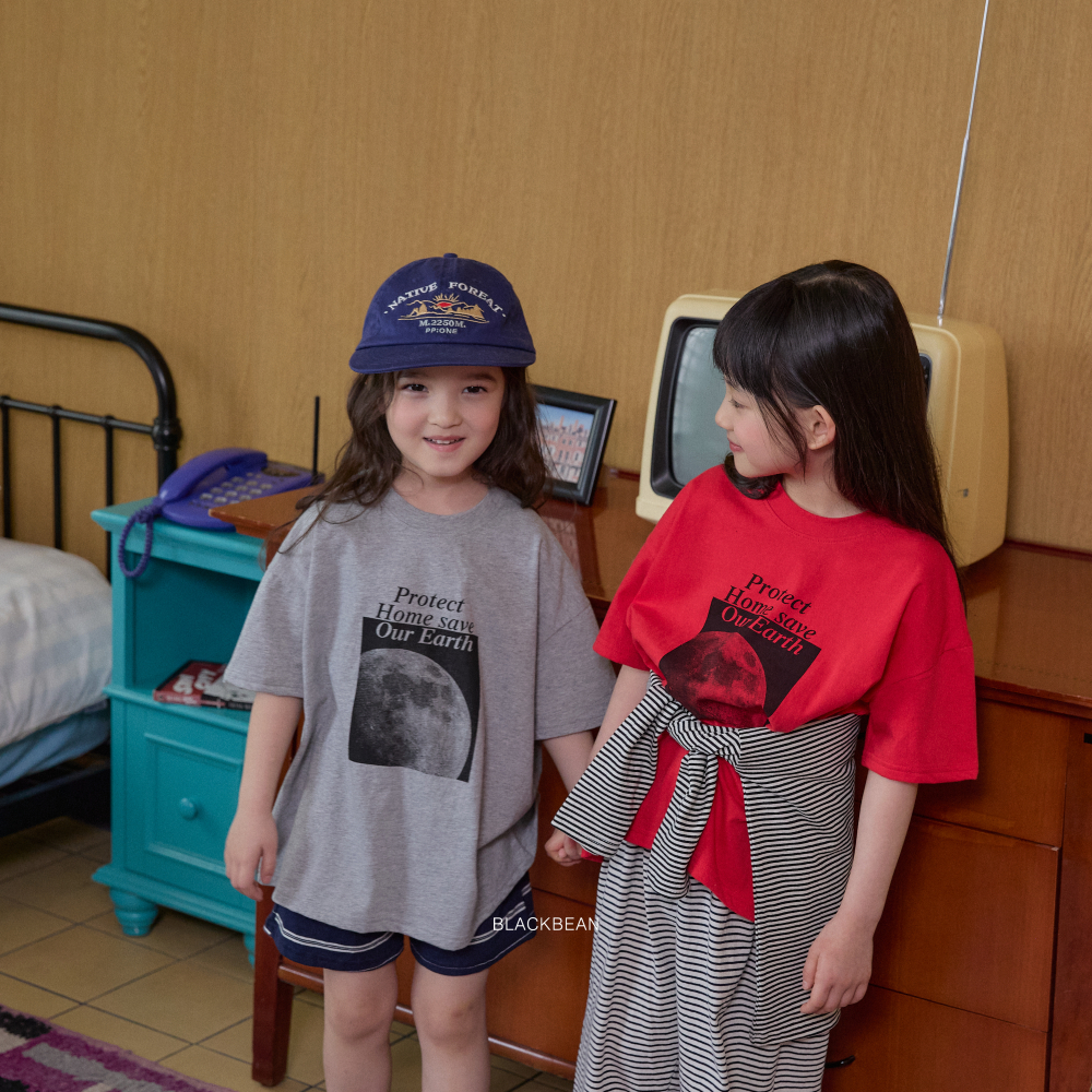 90-120 BLA 宇宙印花上衣 2色