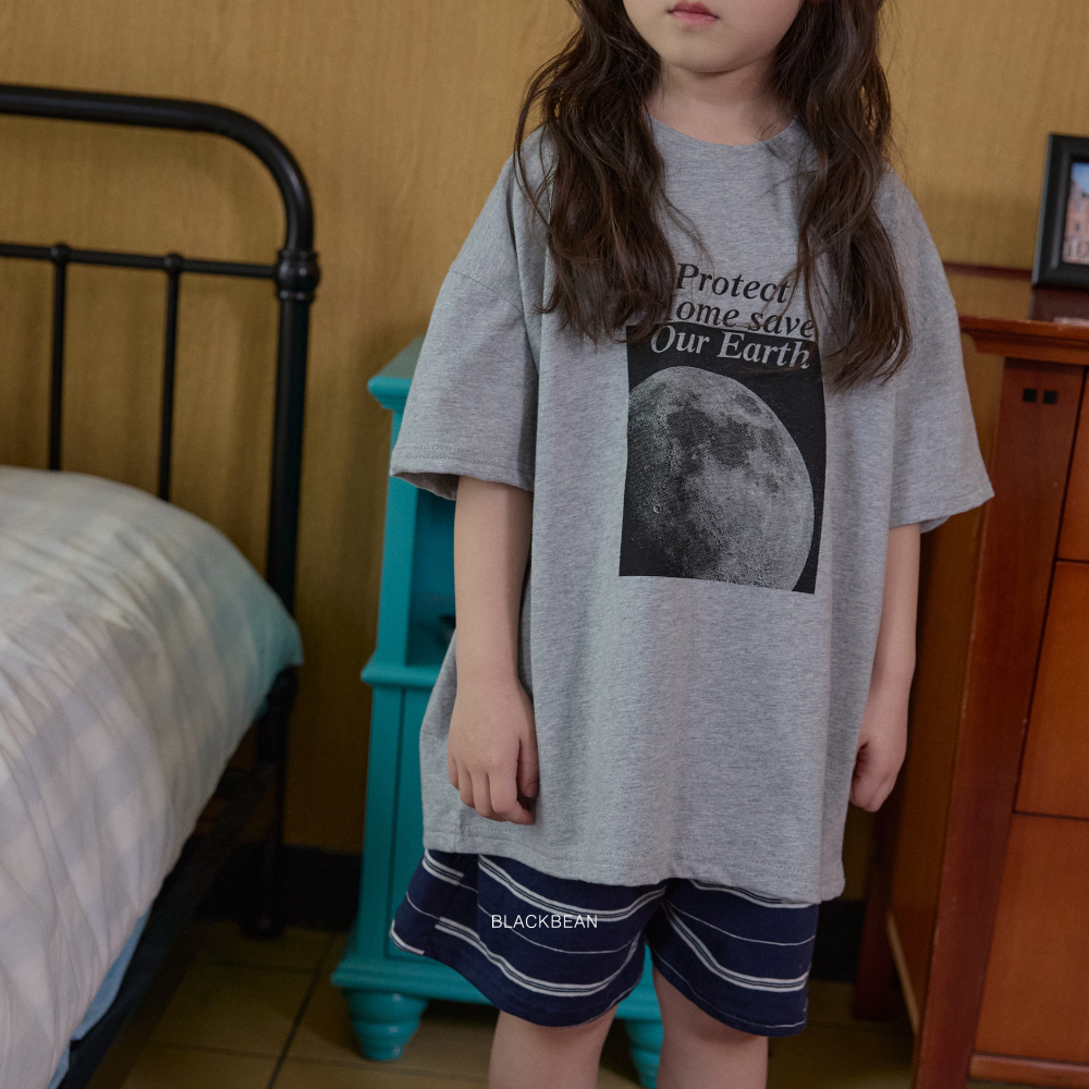 90-120 BLA 宇宙印花上衣 2色