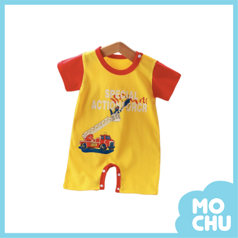 救援消防車短袖連身衣