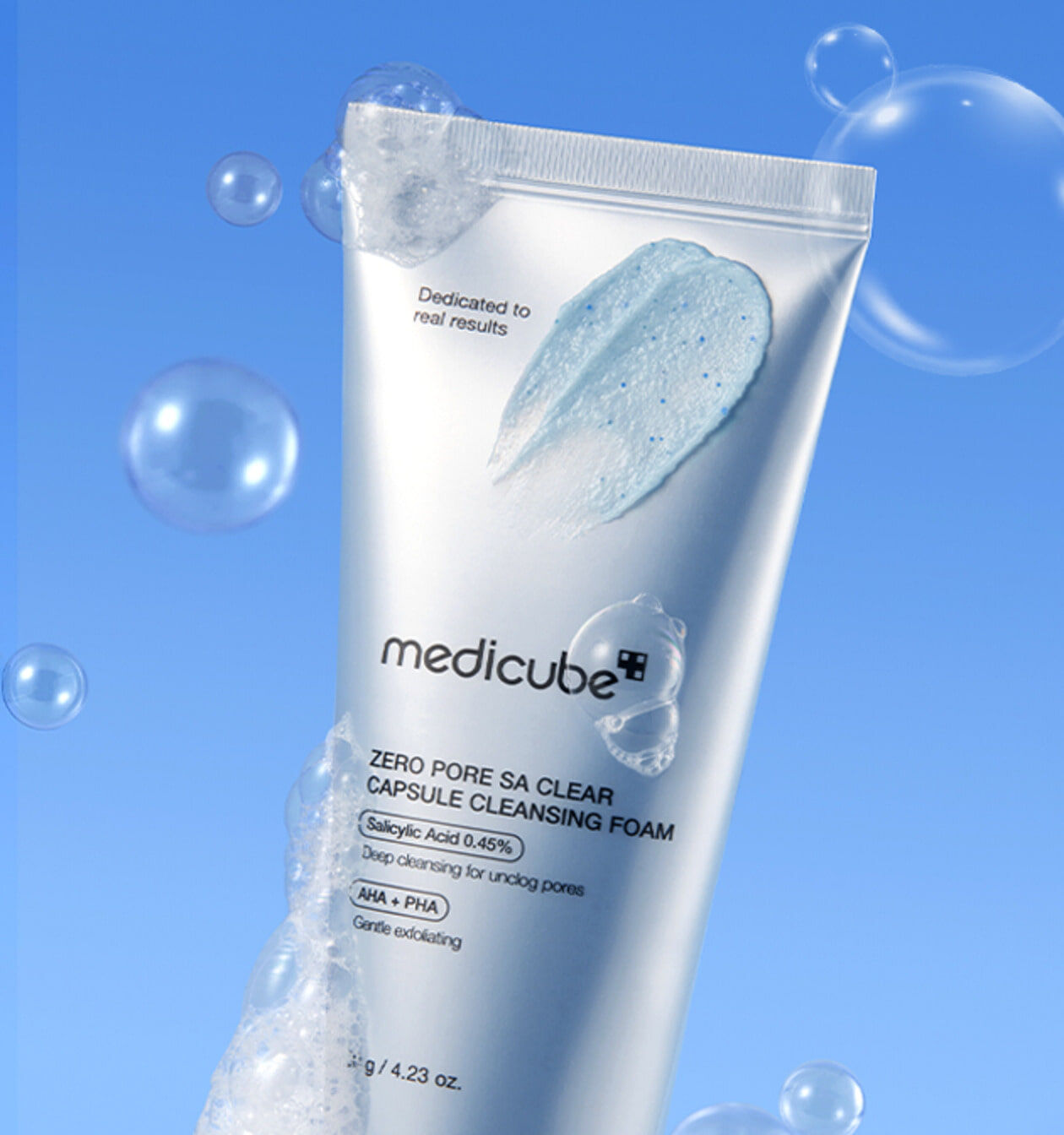 Medicube Zero 毛孔水楊酸淨化膠囊洗面乳 120g