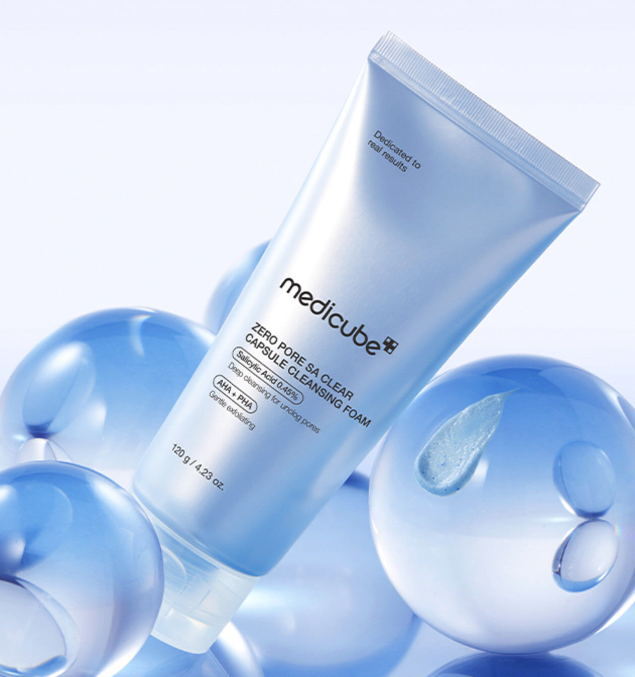 Medicube Zero 毛孔水楊酸淨化膠囊洗面乳 120g