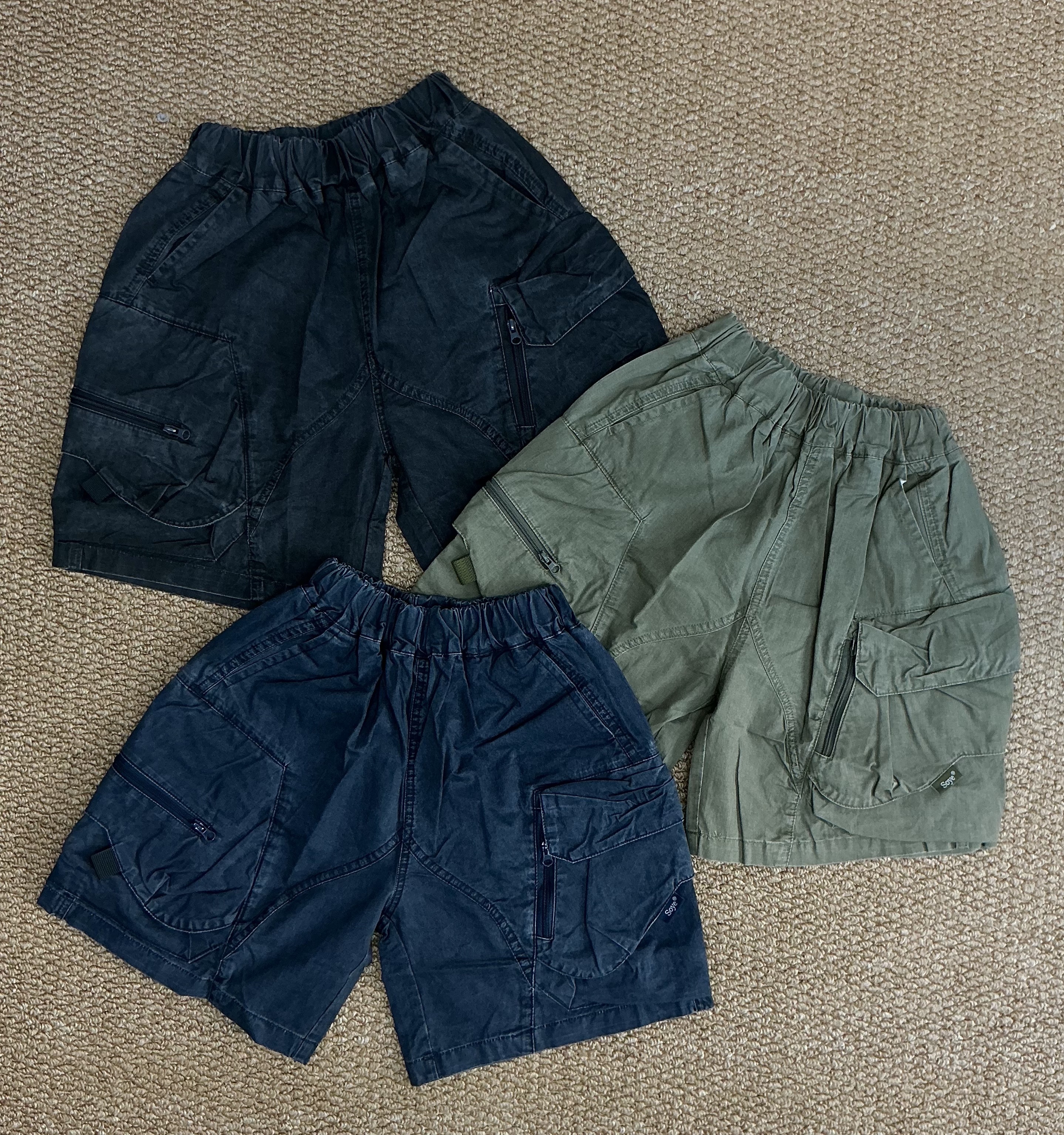 A04658設計師品牌洗色短褲