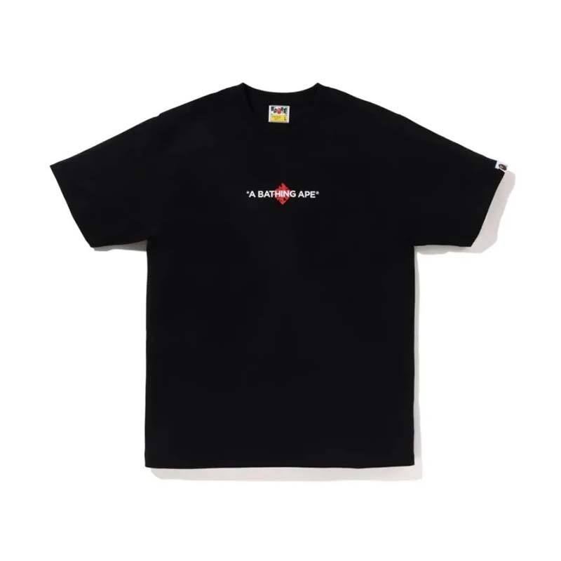 BAPE Japanese Fan Tee 扇子 短袖 黑色 BAPE-591CM [台灣現貨]