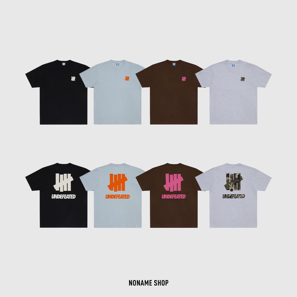 UNDEFEATED SS26 經典 撞色 LOGO 短T 四色 (男款)