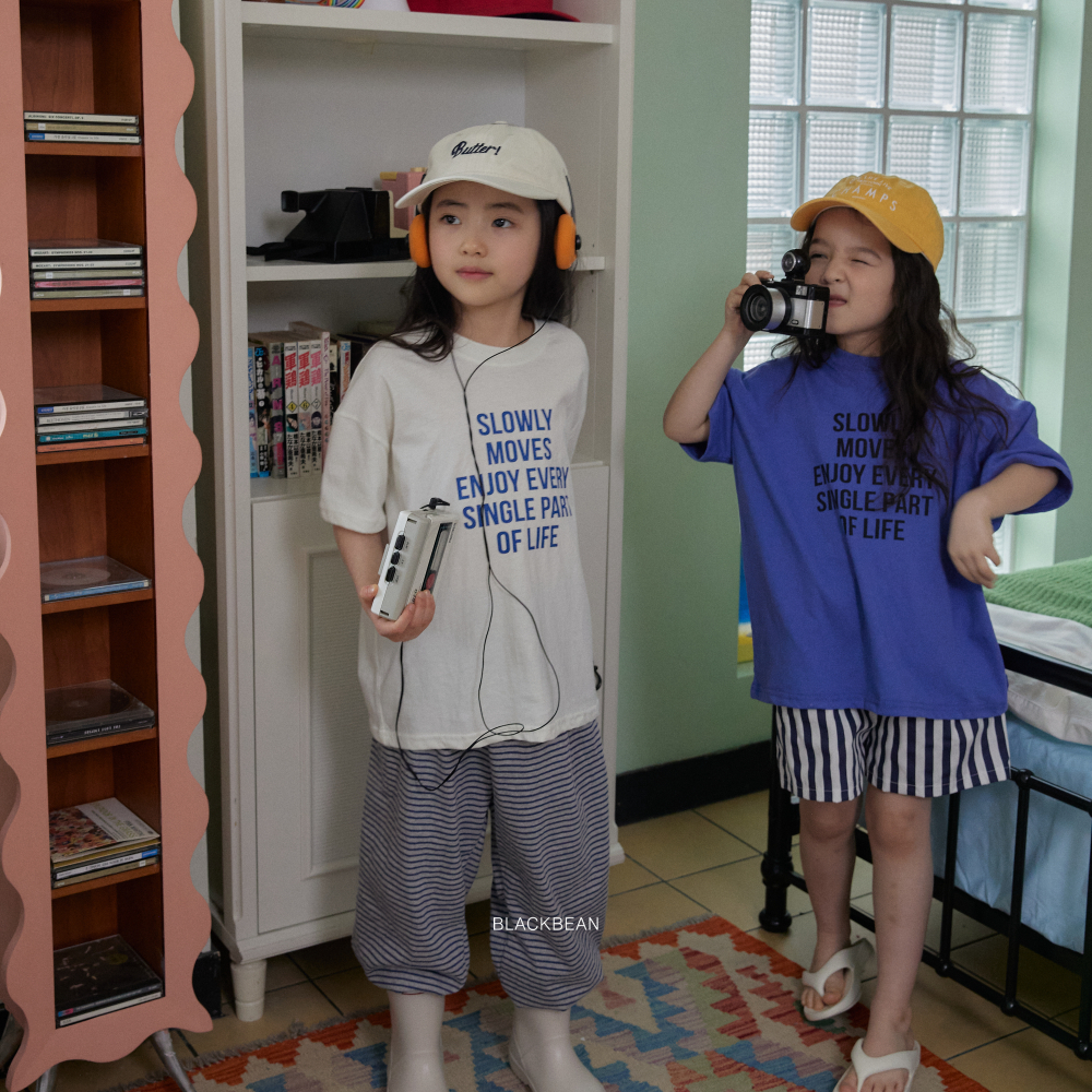 90-120 BLA 字母標語上衣 2色