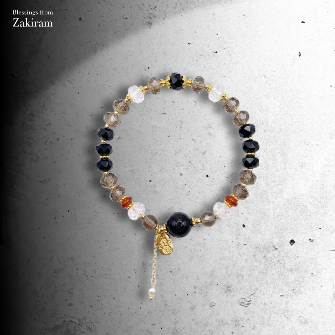 扎基拉姆 偏財 防小人 鑽切款手串