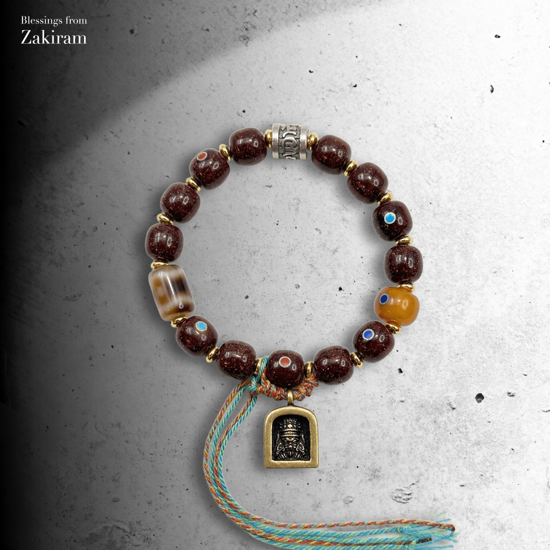 扎基拉姆嘎嗚 小葉紫檀 轉經輪 手串