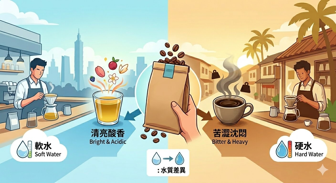 【Xinto 咖啡實驗室】打破軟硬水風味落差:兩套參數救回你的居家萃取