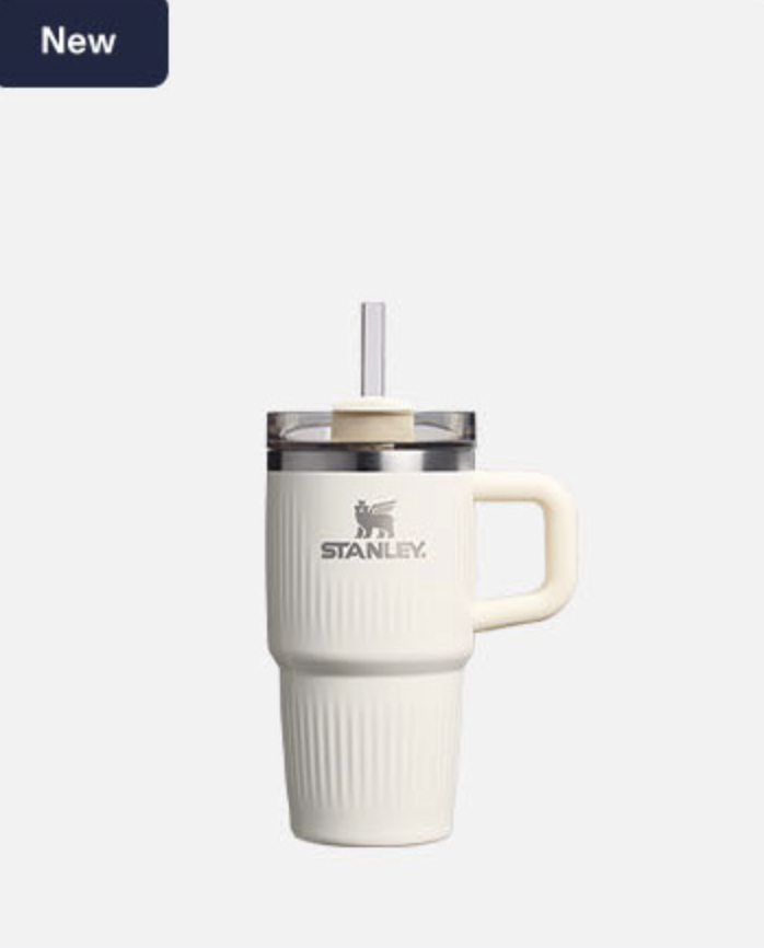 STANLEY Quencher H2.0 FlowState™ 真空不鏽鋼吸管杯 — 591ml (20oz) 瓦楞波紋款 (Fluted)【5款色號】