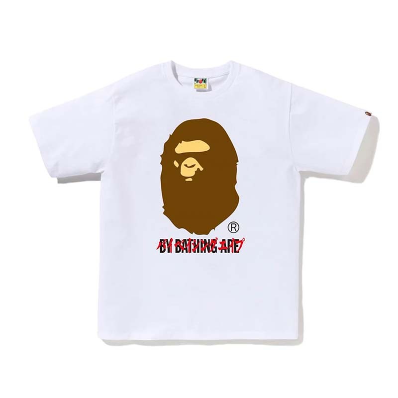 BAPE Katakana Tee 片假名 日文 猿人頭 短袖 白色 BAPE-597CM [台灣現貨]