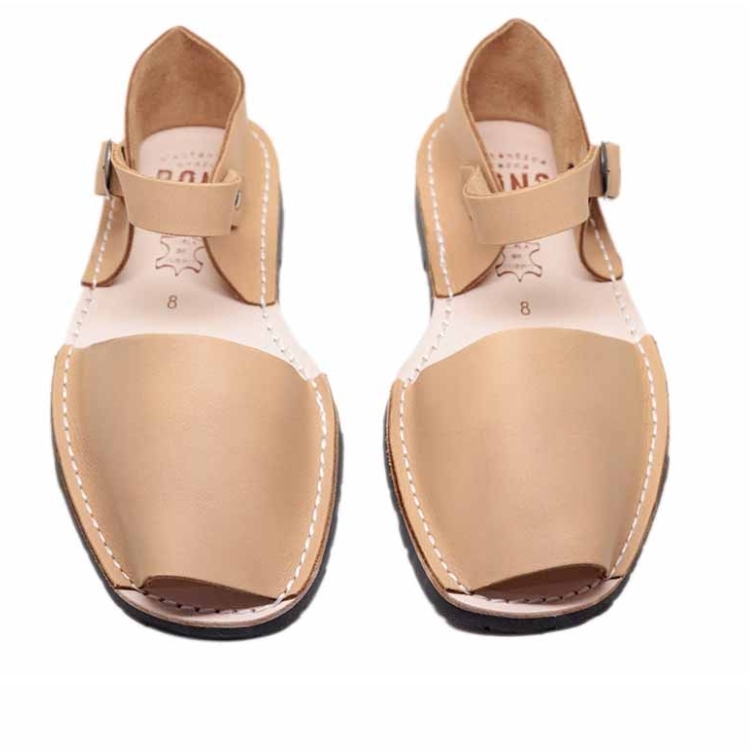 (預購)Pons Avarcas 手工皮革涼鞋(大人款) Frailera - Tan