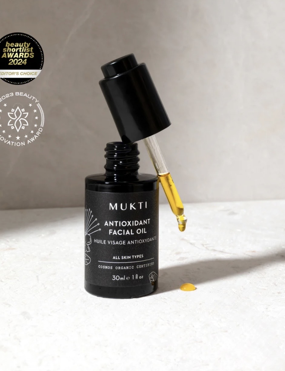 MUKTI Antioxidant Facial Oil 有機抗氧化面部精華油 [30ml]